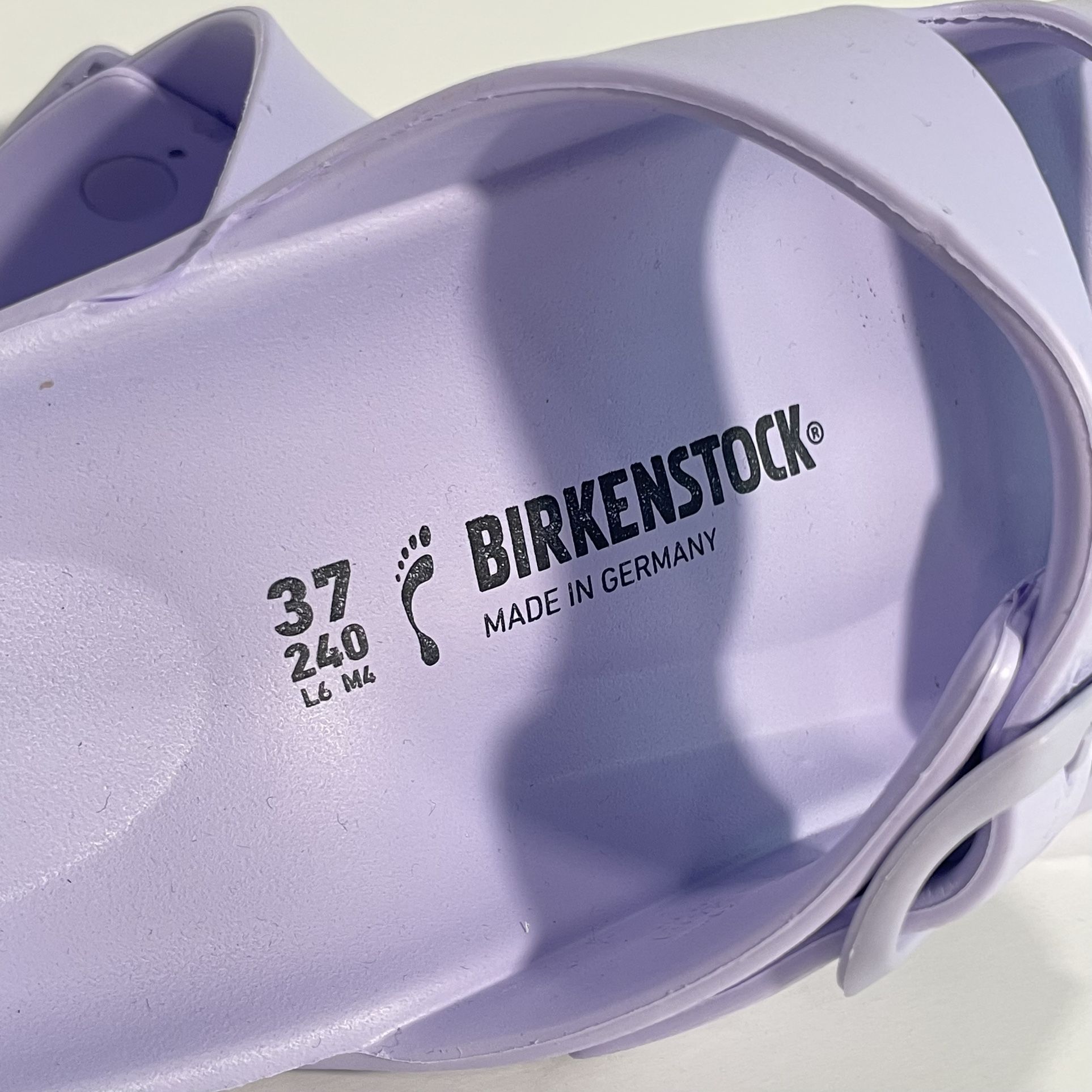 BIRKENSTOCK Arizona Eva Sandals Women's Sz 37 US 6 Narrow Purple Fog
