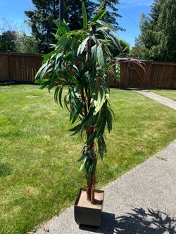 Faux Bamboo Tree
