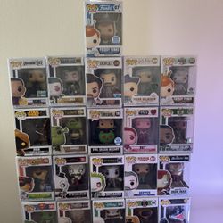 Funko Pop lot 