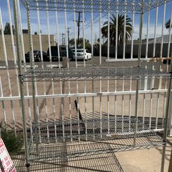 Stainless steel metro rack