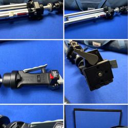 BOGEN MANFROTTO 3021 TRIPOD AND 3265 HEAD W/CARRY BAG