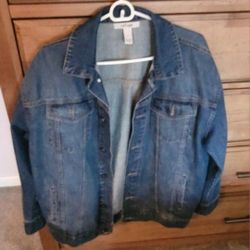 Refuge Jean Jacket Size Men's Small