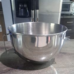 KitchenAid 6 Qt Bowl for Lift Stand Mixer Stainless Steel Mixing Bowl 