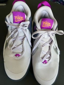 Nike Low-Top Sneakers White Purple Orange