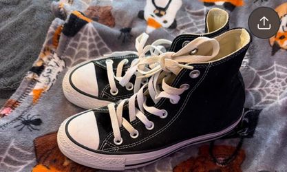 Worn just a few times , high top converse