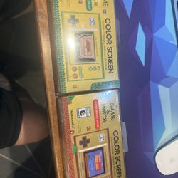 Game And Watch Zelda And Super Mario Sealed