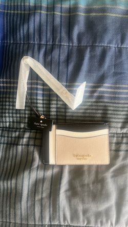 NWT Kate Spade Morgan Colorblock Leather Wristlet Card Case Wallet