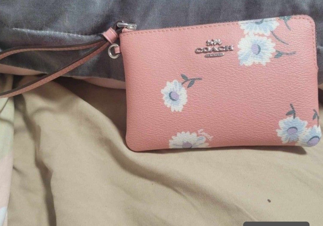 Brand New Pink Wristlet Coach