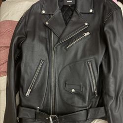 Mackage leather coat for sale!
