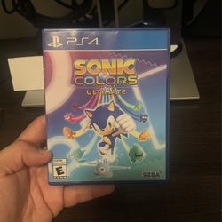 Sonic Colors Ultimate Ps4