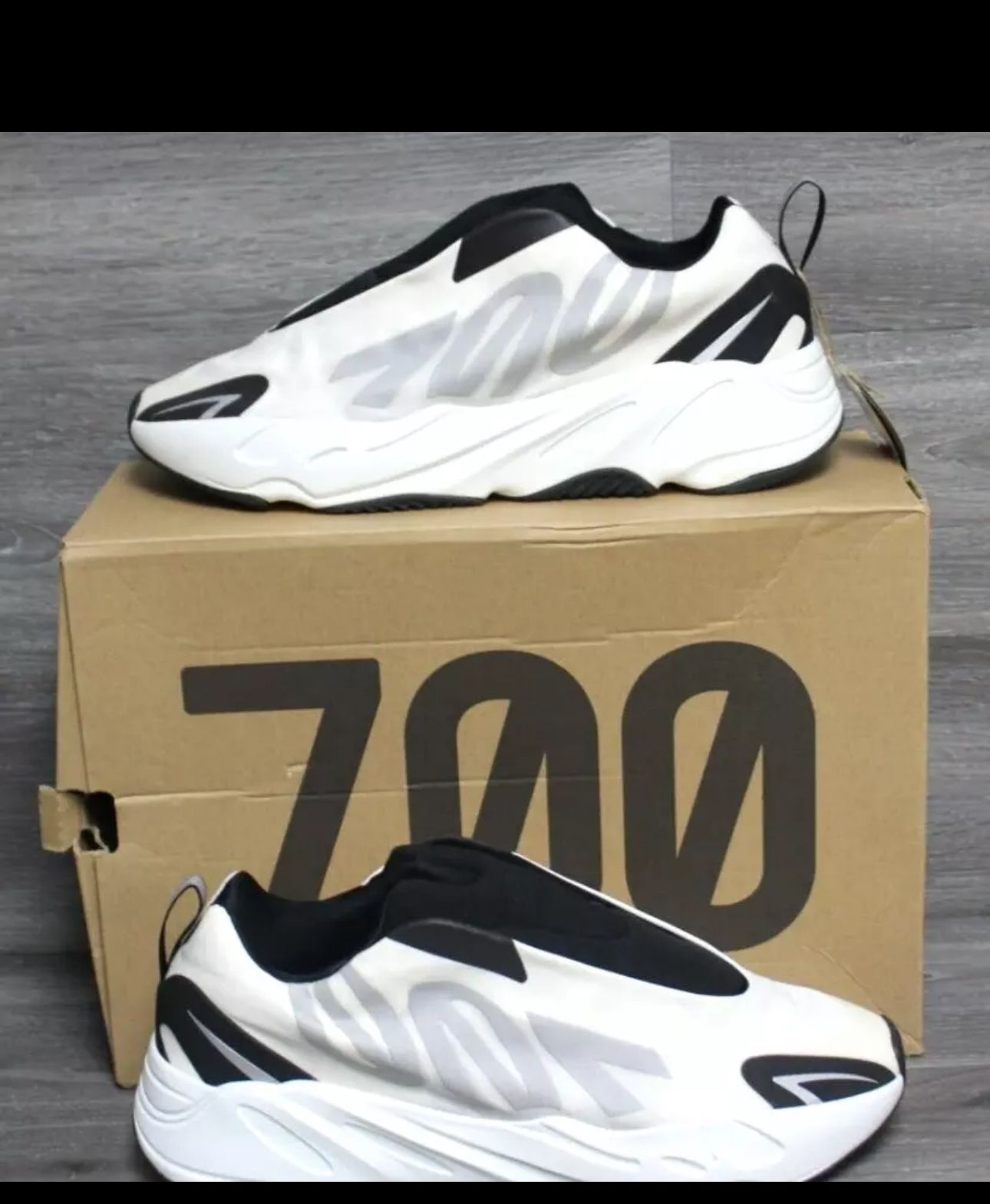 Adidas Yeezy Boost 700 MNVN Laceless Analog Men's Shoes IG4798 Size 12.5