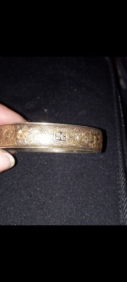 Vintage FM CO 12k Gold Filled Cuff Bracelet
