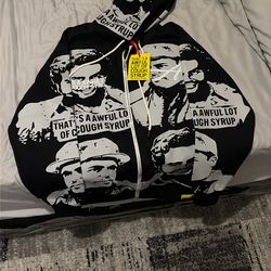 That’s A Awful Lot Of Cough Syrup Hoodie.Size Medium