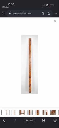 Pine library pole padded