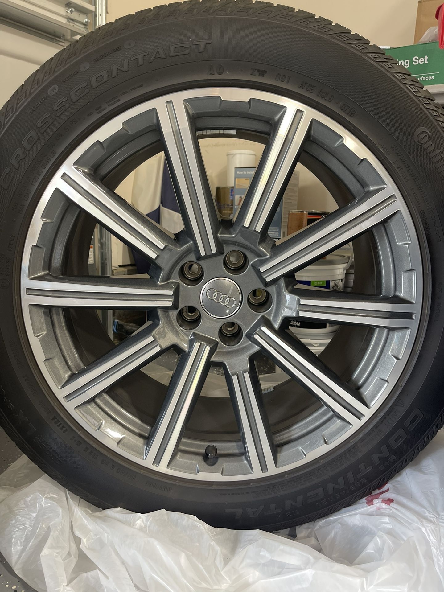 Audi 22 inch rims and tires