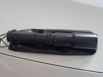 500mm Camera Lens & Case