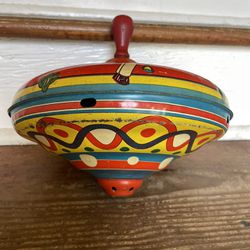 Vintage Spinning Toy Top -OHIO ART CO 