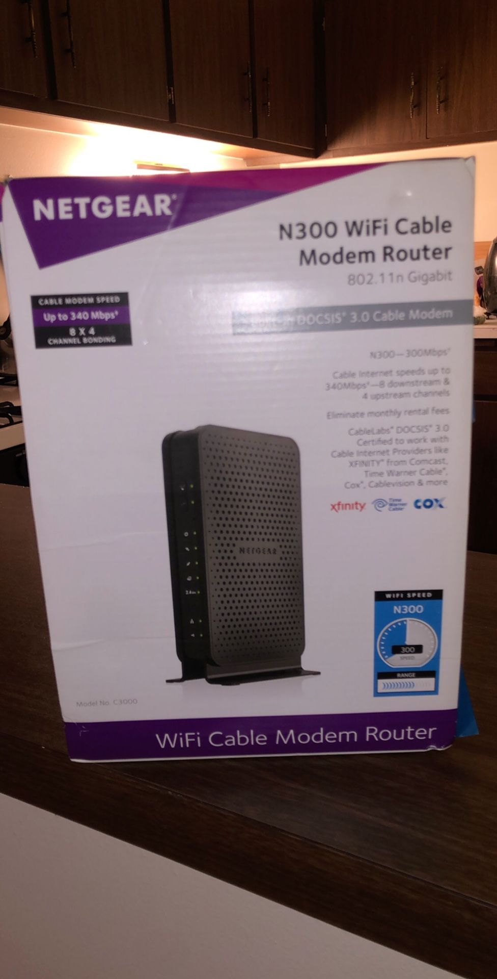 Modem router Netgear N300