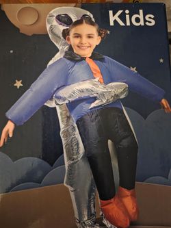 Kids Inflatable Alien Abduction Halloween Costume
