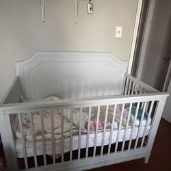 Baby crib and mattress