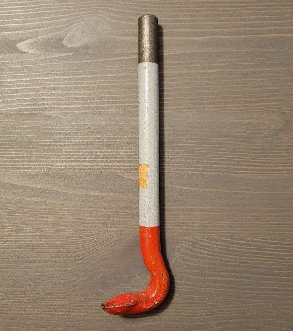 Vintage 1984 'Cat's Paw' Short Crowbar 9" w/cup-style nail puller Likely USA-Made