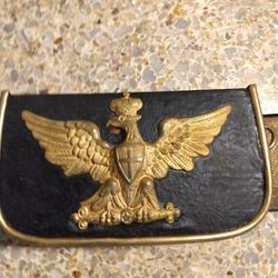 Www2 Italian Officers Belt ,Compartment .Excellent All 