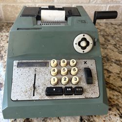Olivetti Summa Prima 20 Mechanical Hand Operated Adding Machine