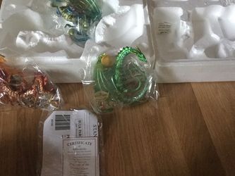 Dragons of the Crystal Cave by Ashton-Drake Christmas Ornaments