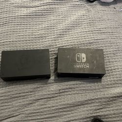Two Black Nintendo Docks 