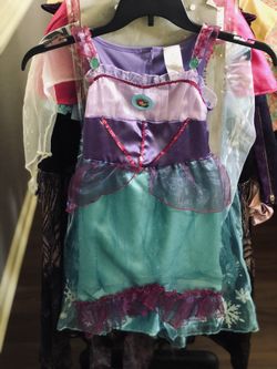 Girls Disney Ariel Costume, Size Small 4-6x