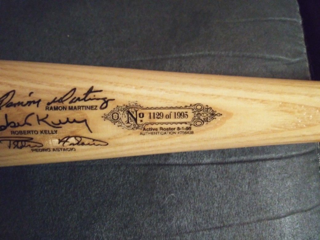 1995 Los Angeles Dodgers Baseball Bat