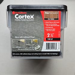 Collated Cortex Hidden Fastening System for Trex Enhance Deck Screws Tiki Torch