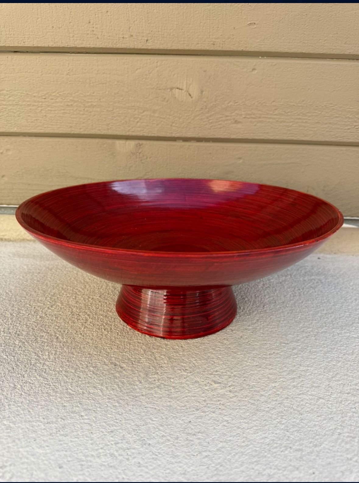 Red Bowl From Kirkland !