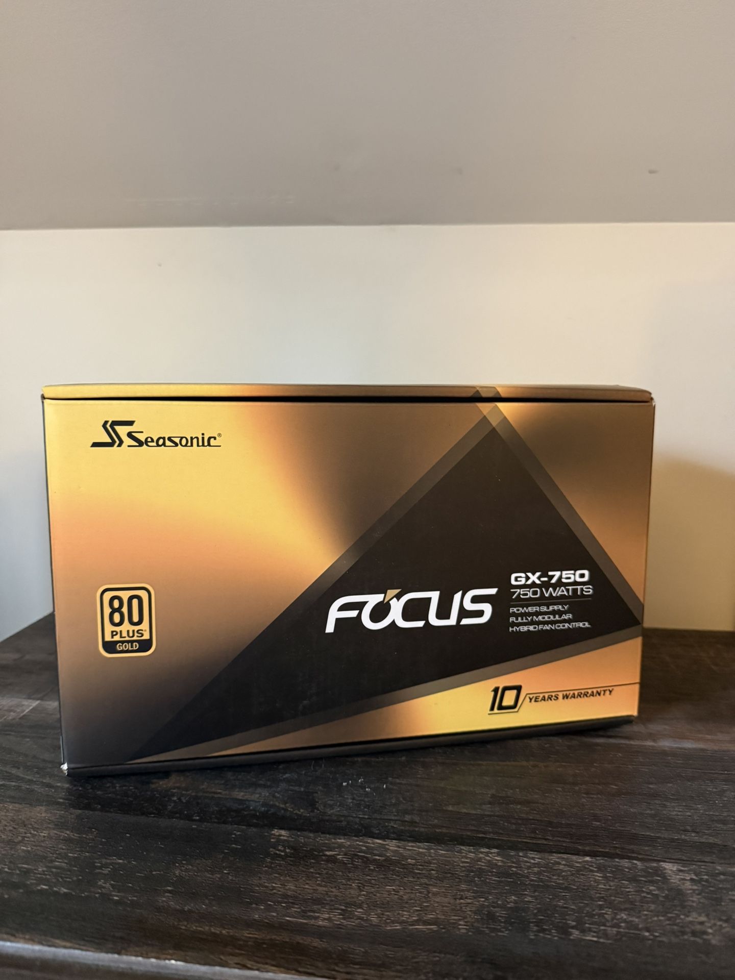 Seasonic Focus GX-750 80+ Gold Fully Modular PSU