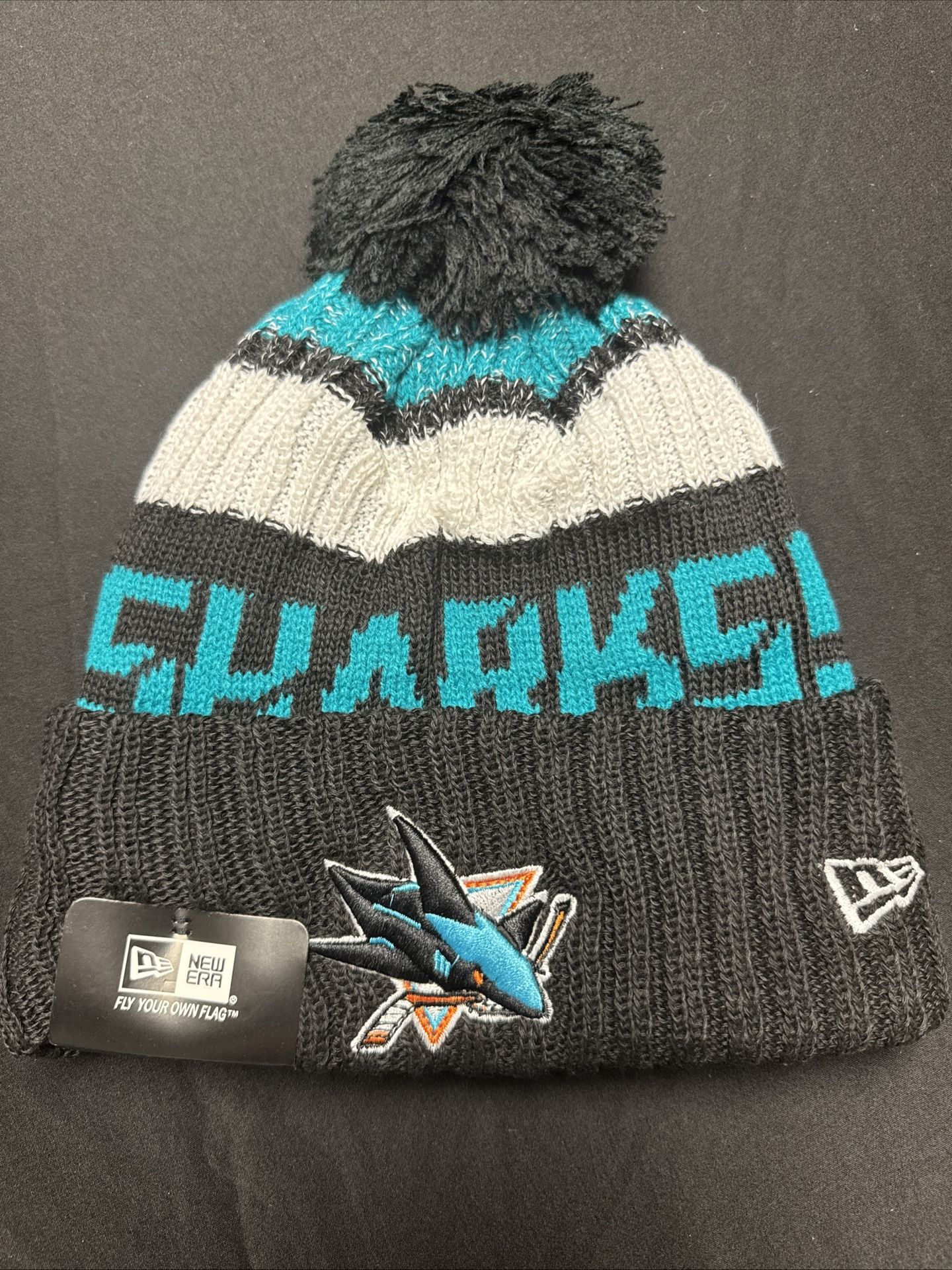New Era winter Beanie San Jose Sharks NHL