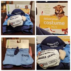 NEW- PETSHOPPE Dog Post/ Mail Man Halloween Costume XS /Small.
I'm asking $10