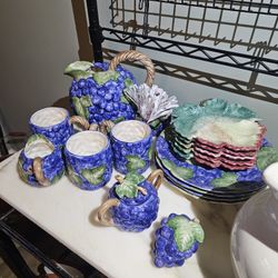 Fitz And Floyd Grape China 