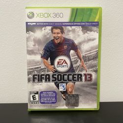 FIFA Soccer 13 Xbox 360 Video Game CIB Lionel Messi Futbol 2013