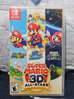 Mario 3D all stars switch