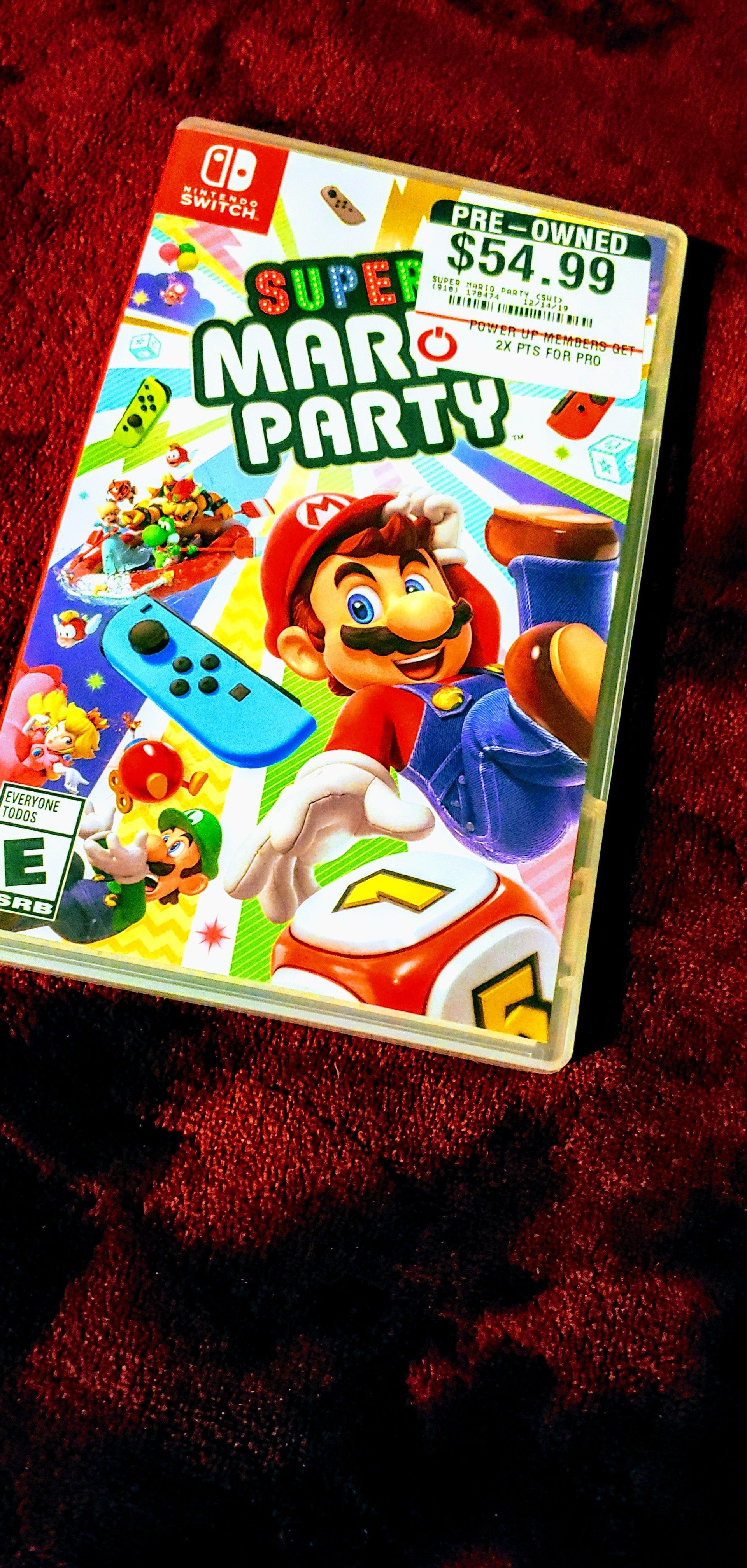 Mario party Nintendo Switch!