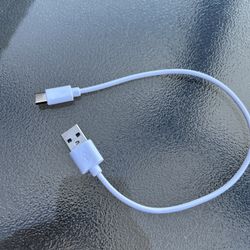 USB Cord White