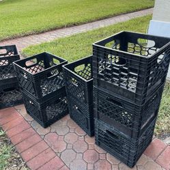 8 Heavy duty Storage Stackable Baskets 