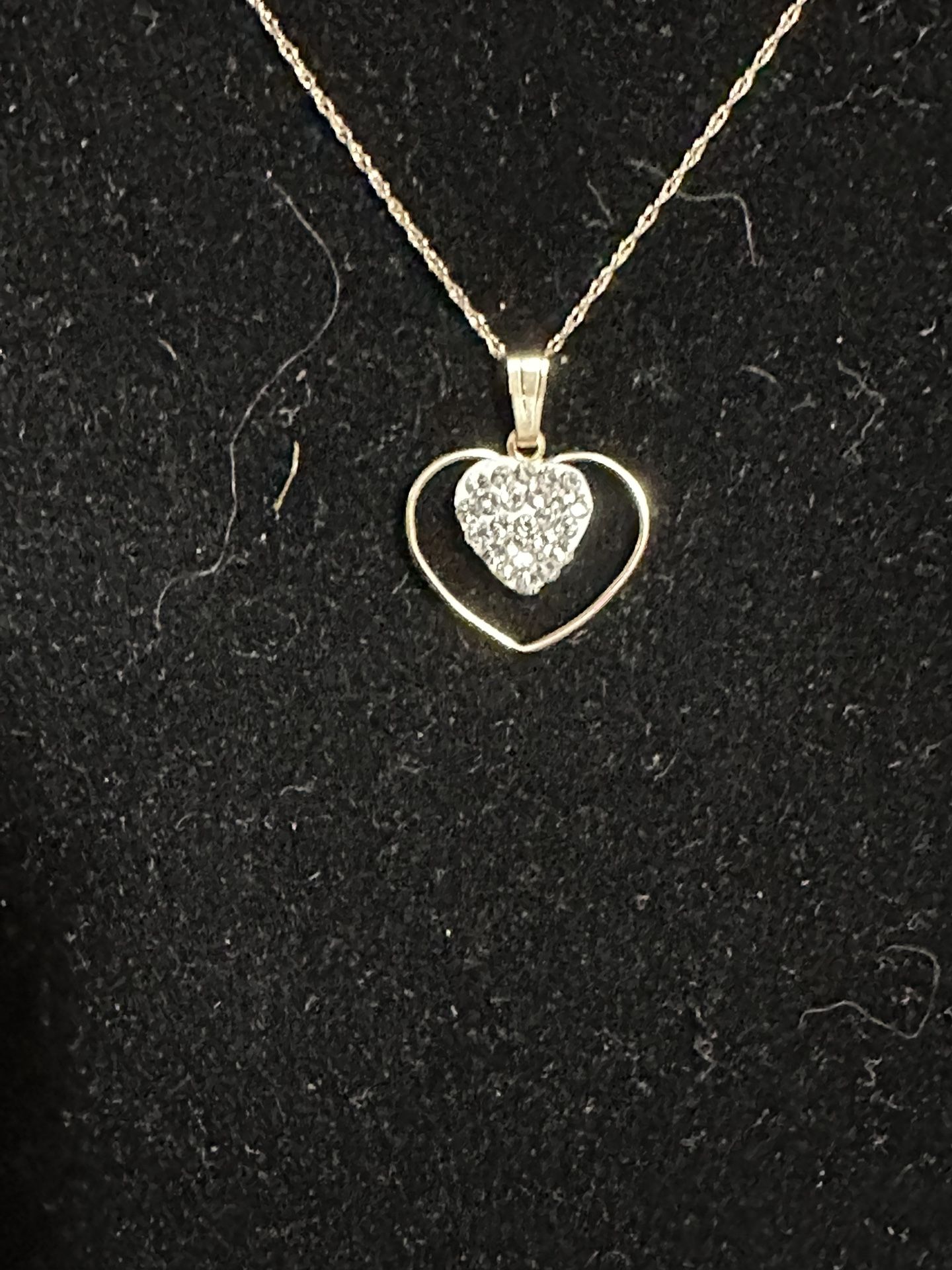 10k Real Gold Chain And Pendant