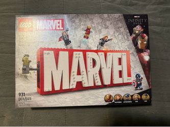 LEGO Marvel 76313 Marvel Logo Building Set