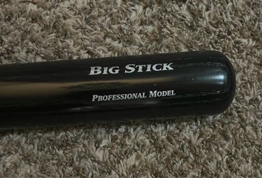 Rawlings Big Stick Wooden Bat (Black) Professional Model.