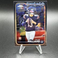 2024 Topps Chrome - Rookies Caleb Williams #202 (RC) Chicago Bears