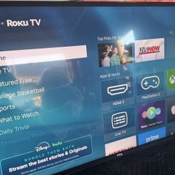 55” SMART TV 4K HDR w LED Backlights