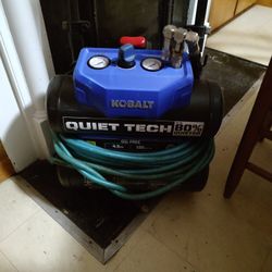 Air Compressor And Brand New Hose 200 Bucks New Air Compressor Been Used Twice