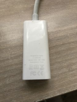 Apple mini display to gigabit adapter network adaptor