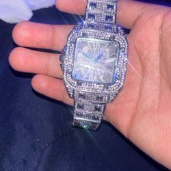 Cartier Santos skeleton watch 